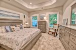 Large master bedroom with king bed- Main floor